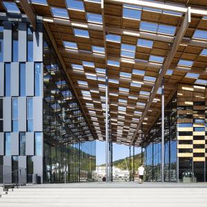 Cité des arts, Besançon, Kengo Kuma architecte