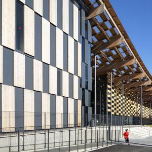 Cité des arts, Besançon, Kengo Kuma architecte