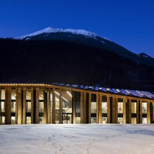 Siège de la société Blue Ice, Les Houches, Haute-Savoie, Kengo Kuma architecte