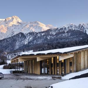 Siège de la société Blue Ice, Les Houches, Haute-Savoie, Kengo Kuma architecte