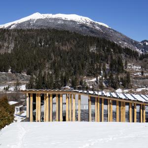 Siège de la société Blue Ice, Les Houches, Haute-Savoie, Kengo Kuma architecte
