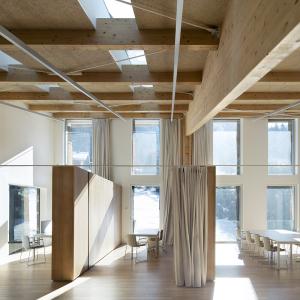 Siège de la société Blue Ice, Les Houches, Haute-Savoie, Kengo Kuma architecte