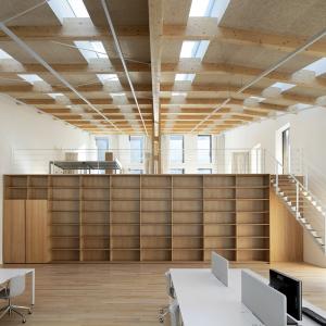 Siège de la société Blue Ice, Les Houches, Haute-Savoie, Kengo Kuma architecte