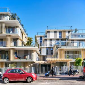 Logements, Vanves, Hauts-de-Seine, Kengo Kuma architecte