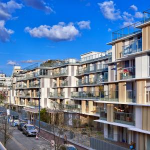 Logements, Vanves, Hauts-de-Seine, Kengo Kuma architecte