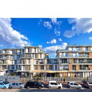 Logements, Vanves, Hauts-de-Seine, Kengo Kuma architecte