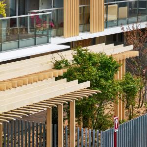 Logements, Vanves, Hauts-de-Seine, Kengo Kuma architecte
