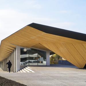 Artlab, Ecole Polytechnique Fédérale de Lausanne, Suisse, Kengo Kuma architecte
