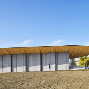 Artlab, Ecole Polytechnique Fédérale de Lausanne, Suisse, Kengo Kuma architecte