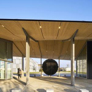 Artlab, Ecole Polytechnique Fédérale de Lausanne, Suisse, Kengo Kuma architecte