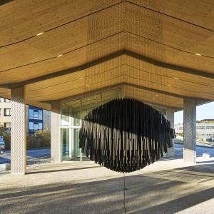 Artlab, Ecole Polytechnique Fédérale de Lausanne, Suisse, Kengo Kuma architecte