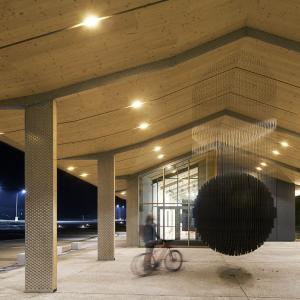 Artlab, Ecole Polytechnique Fédérale de Lausanne, Suisse, Kengo Kuma architecte