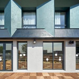 Hôtel Campanile, Rungis (Val de Marne), Jean-Marc Lalo architecte