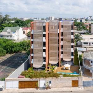 Immeuble de logements, Cotonou, Bénin, Jacques Le Du architecte