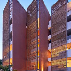 Immeuble de logements, Cotonou, Bénin, Jacques Le Du architecte