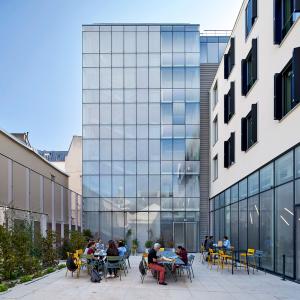 Centre de recherches universitaires (CRI), Paris IV, Patrick Mauger architecte