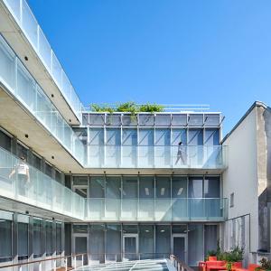 Centre de recherches universitaires (CRI), Paris IV, Patrick Mauger architecte
