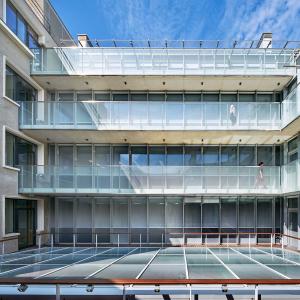 Centre de recherches universitaires (CRI), Paris IV, Patrick Mauger architecte