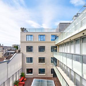 Centre de recherches universitaires (CRI), Paris IV, Patrick Mauger architecte