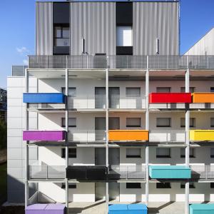 Logements à Rennes, Catherine Proux et Maurer Architecture