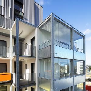Logements à Rennes, Catherine Proux et Maurer Architecture