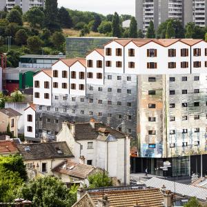 Cité universitaire, Bagnolet, Seine-Saint-Denis, Moatti-Rivière architecte