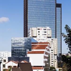 Cité universitaire, Bagnolet, Seine-Saint-Denis, Moatti-Rivière architecte