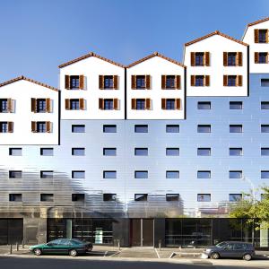 Cité universitaire, Bagnolet, Seine-Saint-Denis, Moatti-Rivière architecte