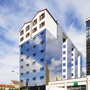 Cité universitaire, Bagnolet, Seine-Saint-Denis, Moatti-Rivière architecte