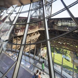Moatti-Rivière, Premier étage de la tour Eiffel, Paris 7