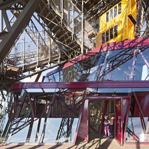 Réaménagement du 1er étage de la Tour Eiffel, Paris 7, Moatti-Rivière architecte