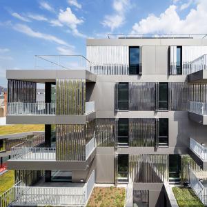 Logements, Nantes, Philippe Dubus architecte