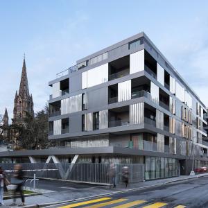 Logements, Nantes, Philippe Dubus architecte