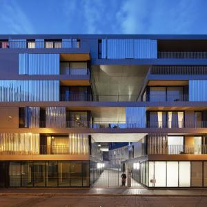 Logements, Nantes, Philippe Dubus architecte