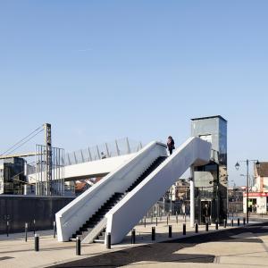 Passerelle, Maisons-Laffite, Yvelines, Explorations Architecture