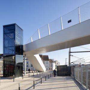 Passerelle, Maisons-Laffite, Yvelines, Explorations Architecture