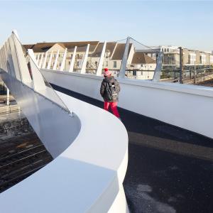 Passerelle, Maisons-Laffite, Yvelines, Explorations Architecture