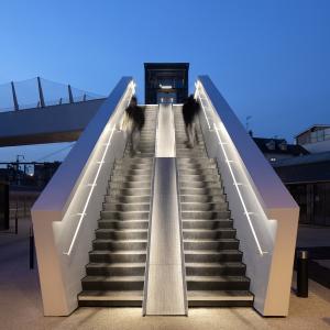 Passerelle, Maisons-Laffite, Yvelines, Explorations Architecture