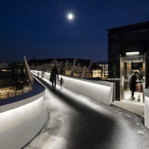 Passerelle, Maisons-Laffite, Yvelines, Explorations Architecture
