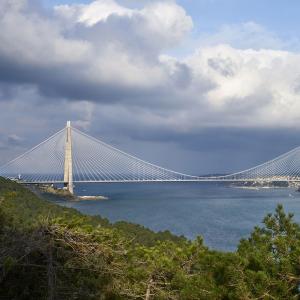 Pont Yavuz Sultan Selim, Istanbul, Michel Virlogeux et Jean-François Klein concepteurs