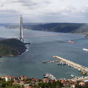 Pont Yavuz Sultan Selim, Istanbul, Michel Virlogeux et Jean-François Klein concepteurs