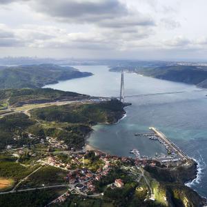 Pont Yavuz Sultan Selim, Istanbul, Michel Virlogeux et Jean-François Klein concepteurs