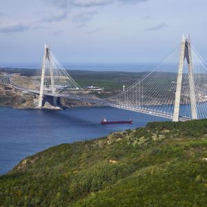 Pont Yavuz Sultan Selim, Istanbul, Michel Virlogeux et Jean-François Klein concepteurs