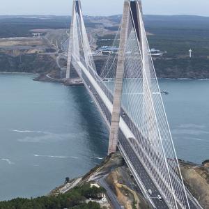 Pont Yavuz Sultan Selim, Istanbul, Michel Virlogeux et Jean-François Klein concepteurs