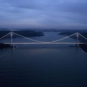 Pont Yavuz Sultan Selim, Istanbul, Michel Virlogeux et Jean-François Klein concepteurs