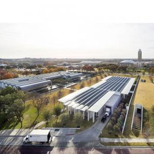 Kimbell Museum extension, Fort Worth, Texas, USA, Renzo Piano architecte