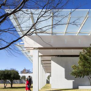 Kimbell Museum extension, Fort Worth, Texas, USA, Renzo Piano architecte