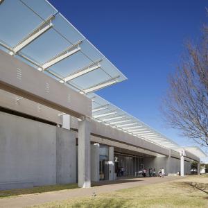 Kimbell Museum extension, Fort Worth, Texas, USA, Renzo Piano architecte