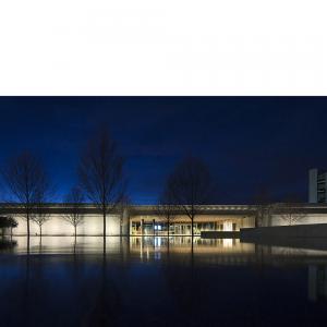 Kimbell Museum extension, Fort Worth, Texas, USA, Renzo Piano architecte