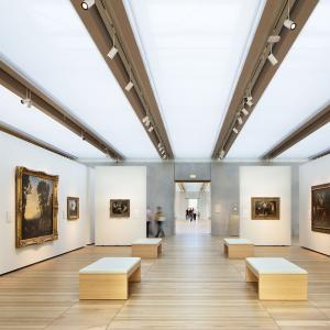 Kimbell Museum extension, Fort Worth, Texas, USA, Renzo Piano architecte
